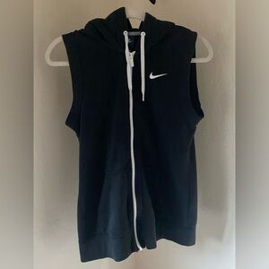 Nike Hooded Sleeveless Zip-Up Vest